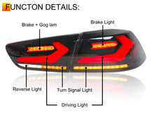 LED Tail Lights Assembly for Mitsubishi Lancer EVO X 2008-2017 Rear Lamps