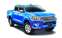 2x DRL For Toyota Hilux Revo 2015 2016 LED Daytime Running Light Fog Lamp Turn