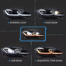 LED Headlights Assembly for Volkswagen GOLF MK7.5 2018-2021 Front Lamps
