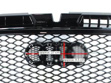 Gloss Black RS3 Style Honeycomb Front Grille For Audi A3 8P 2009–2013
