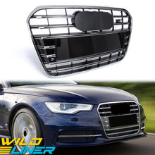 Chrome Front Bumper Grill for 2012-2015 Audi A6 C7 S6 fg194