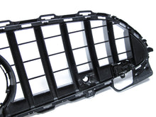Gloss Black GTR Style Front Grille for 2022–2023 Mercedes-Benz W206 C-Class AMG Bumper