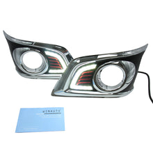 LED DRL Daytime Running Light Driving Fog Lamp For Toyota Hilux Vigo 2011- 2014