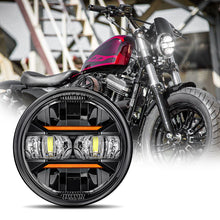 5.75 inch LED Headlight with Turn Signal & DRL for Harley Davidson Indian Motorcycles