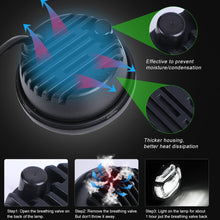 4.5 inch 30W LED Passing Lamps Fog Lights for Motorcycle Harley Road King Classic FLHRC / Custom FLHRS / (EFI) FLHR FLHRS