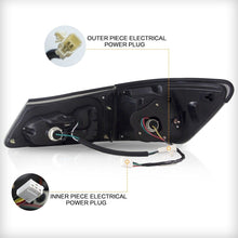 LED Smoked Tail Lights Brake Lamps for 2006-2015 Lexus IS IS250 IS350 IS F