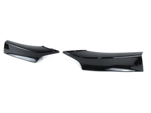 Gloss Black Front Bumper Splitter For BMW 1-Series F20/F21 M Sport 2012-2014