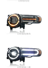 LED Headlights Assembly Startup Animation DRL for Toyota FJ Cruiser 2007-2015