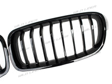 Gloss Black Front Kidney Grill Grille Fit BMW 3 Series F30 F31 F35 2012-2018 Single Slat