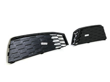 For 2017 2018 2019 Audi A4 B9 S-line S4 Fog Light Grille Honeycomb Mesh Grill Cover Left+Right