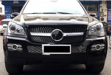 Black Diamond Front Grille For Mercedes GL-Class X164 GL450 2007-2012 GL350 2010-2012