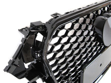 RS4 Style Quattro Honeycomb Front Grille For Audi A4 S4 B8.5 2013–2016