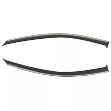 Chromed Weather Shields for MG HS 2019-2023 Tinted Weathershields Window Visors