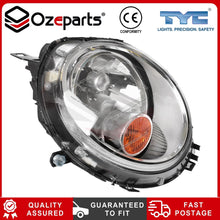 RH RHS Right Head Light Front Lamp Halogen Amber for Mini Clubman R55 2008-2014