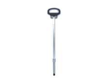 Adjustable Hiking Poles Foldable Trekking Poles Metal Crutches with Seat for Hiking Travelling Walking