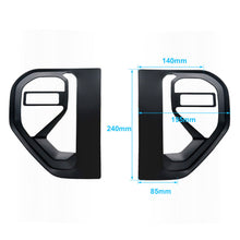 Black Side Vent Cover Trim For Next Gen Ford Everest Bi-turbo 2022 2023 2024+