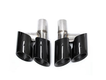 Black Exhaust Tips For 2010-2013 Porsche Panamera 971 et167
