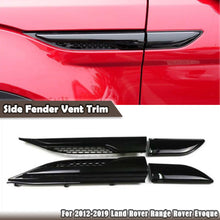 4X Side Fender Air Vent Trim Molding For Range Rover Evoque L538 2012–2019