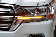 LED DRL Daytime Running Light for Toyota Land Cruiser 2016-2019 Turn Signal Lamp