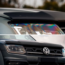 Dark Black Bonnet Protector Hood Guard Tinted For VW Amarok 2H 2009-2022