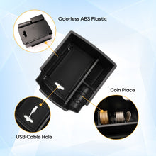 Car Center Armrest Storage Box Organizer Tray For 2019-2025 Hyundai Venue