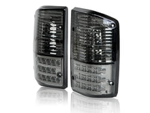 Pair LED Tail Lights Lamp For Nissan Patrol GQ 1/2 Series 1988-1997 Smoked+Black