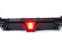 Gloss Black Rear Diffuser w/ LED Light for BMW 5-Series G30 2017-2023 di157