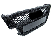 RS5 Style Honeycomb Black Front Grille For Audi A5 S5 B8 8T 2008–2012