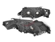 Pair LH+RH Head Light Black + Eyelids For Ford Falcon FG XT G6 G6E 2008-2014