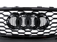 RS6 Style Honeycomb Sport Mesh Front Grille Grill For Audi A6 C7 S6 2016-2018 fg119