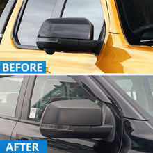 Matt Black Side Mirror Cover Overlay For Ford Ranger Next-Gen PY 2022-2024 Raptor Everest