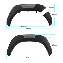 Slim Fender Flares Wheel Arch Guard Cover For Toyota Hilux N80 2015-2025 SR/SR5