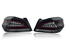 Left+Right Clear Lens LED Tail Lights Rear Lamp For 2014-2021 Subaru WRX & Subaru WRX STI