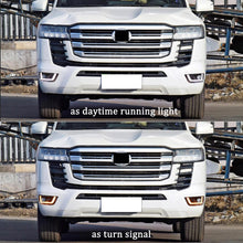 DRL Daytime Running Driving Light For Toyota Land Cruiser LC300 2022-2024 w/Turn Signal Lamp