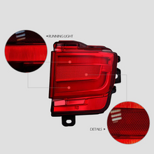 Pair Full LED Tail Lights For 2016-2019 Toyota Land Cruiser Rear Bumper Lights