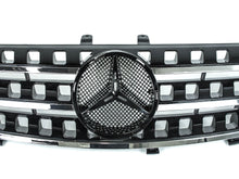 Chrome/Black Front Grille for Mercedes W164 ML ML500 ML350 ML300 ML63 2005-2008