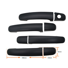 4pcs Door Handle Cover Protector For Ford Ranger PX PX2 PX3 2012-2022 XL XLS Wildtrak