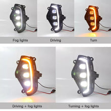 LED Fog Light For Toyota RAV4 2019-2024 Daytime Running Light w/Turn Signal Lamp