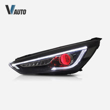 LED Headlights With Demon Eyes Sequential Turn Signal For 2015-2018 Ford Focus