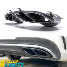 Black Exhaust Pipe Muffler Tips for Mercedes W212 W205 C207 W166 W253 et33