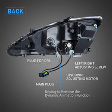 Projector LED Headlights with DRL Animation for Lexus IS250 IS350 ISF 2006–2013