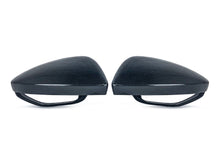 Real Carbon Fiber Mirror Caps For Audi A6 S6 RS6 A7 S7 RS7 C8 w/o Lane Assist