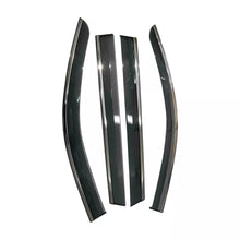 Chrome Tinted Weather Shields Weathershields Window Visor for LDV D90 2017-2023