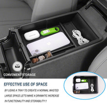 Car Center Armrest Storage Box Organizer Tray For 2021-2025 Kia Sorento