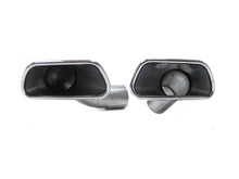 Black Chrome Exhaust Pipe Muffler Tips for BMW X5 F15 28i 30i 2014-2018