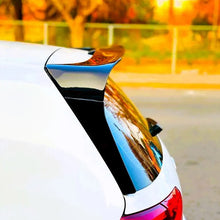 Gloss Black Rear Trunk Roof Spoiler + Window Side Wing For VW GOLF Mk7 VII GTI R 2014-2017