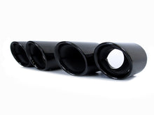 For 2013-2015 Porsche 911 Carrera 991.1 Sport Exhaust Tips Tailpipe Black/Chrome
