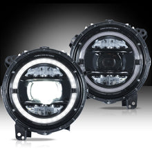 Full LED Headlights with Animated DRL for Jeep Wrangler JL & Gladiator 2018–2024