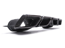 C63S Style Rear Diffuser + Quad Black Exhaust Tips for Mercedes W205 C205 AMG Coupe C43 2015-2021
