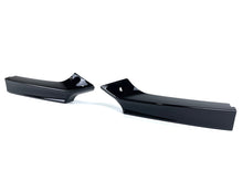 For 2013-2014 BMW 2-Series F22 M Sport Front Bumper Splitters Side Canards Cover Trim Glossy Black